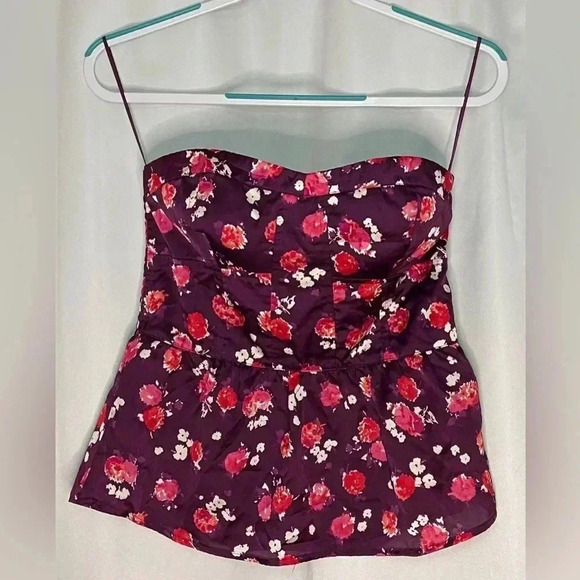 American Eagle Outfitters floral tube top - Picture 1 of 4